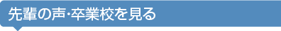 先輩の声・卒業校を見る